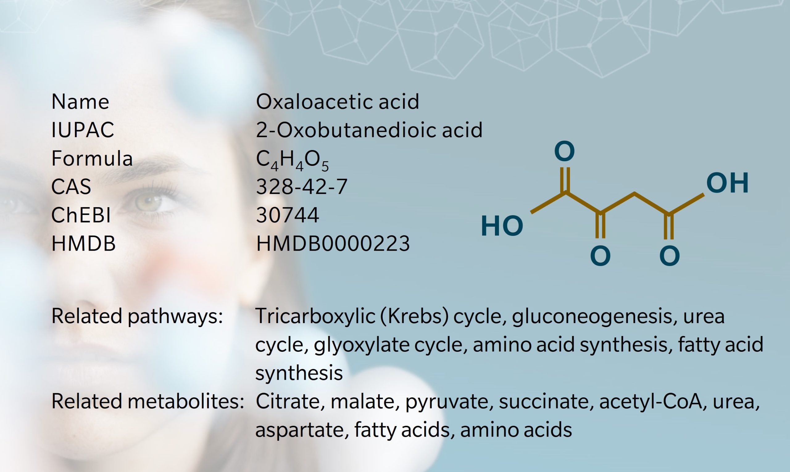 Oxaloacetic acid OAA
